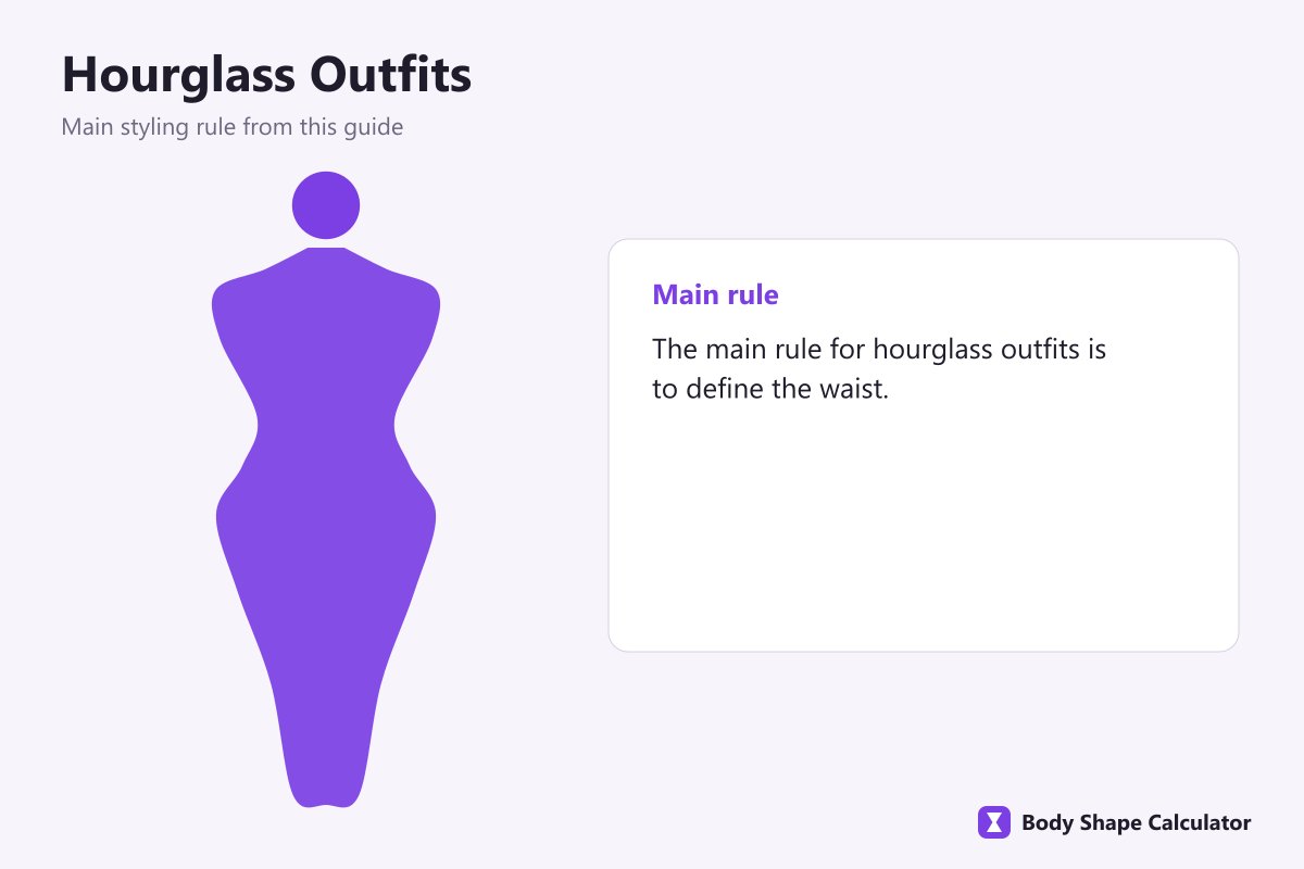 outfits for hourglass body shape